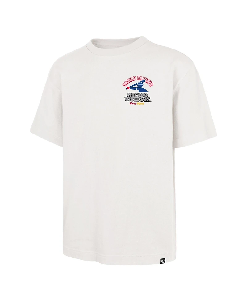 '47 Brand Men's Chicago White Sox Glizzy Heavyweight Cotton Graphic T-Shirt