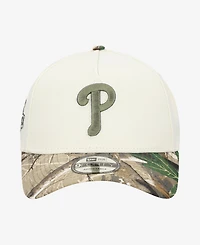 New Era Men's Khaki/Realtree Camo Philadelphia Phillies 9FORTY A-Frame Adjustable Hat