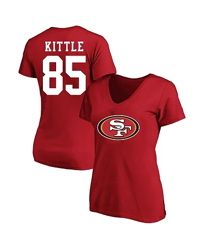 Fanatics Plus San Francisco 49ers George Kittle V-Neck T-Shirt