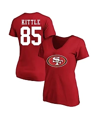 Fanatics Plus San Francisco 49ers George Kittle V-Neck T-Shirt