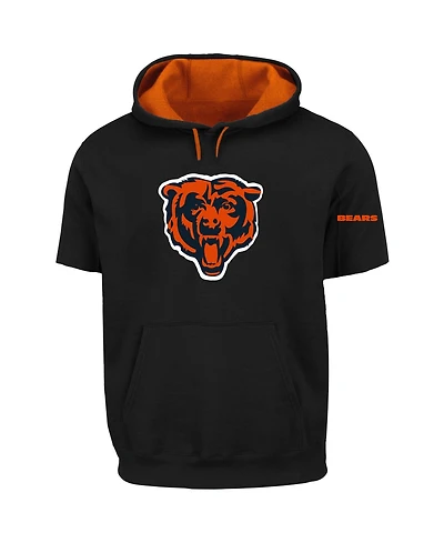 Fanatics Men's Black Chicago Bears Big & Tall Fleece Pullover Hoodie