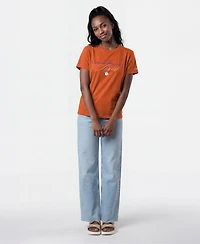 Champion Women's Clemson Tigers Crewneck Cotton-Blend T-Shirt
