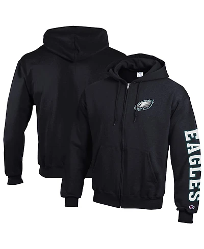 Champion Men's Philadelphia Eagles Full-Zip Fleece Hoodie