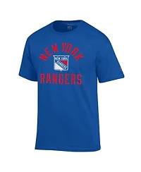 Champion Men's New York Rangers Primary Logo Classic Fit Cotton Jersey T-Shirt