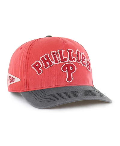 '47 Brand Men's Red Philadelphia Phillies Calderwood Hitch Adjustable Hat