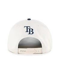 '47 Brand Men's Natural/Navy Tampa Bay Rays Rope Script Hitch Adjustable Hat