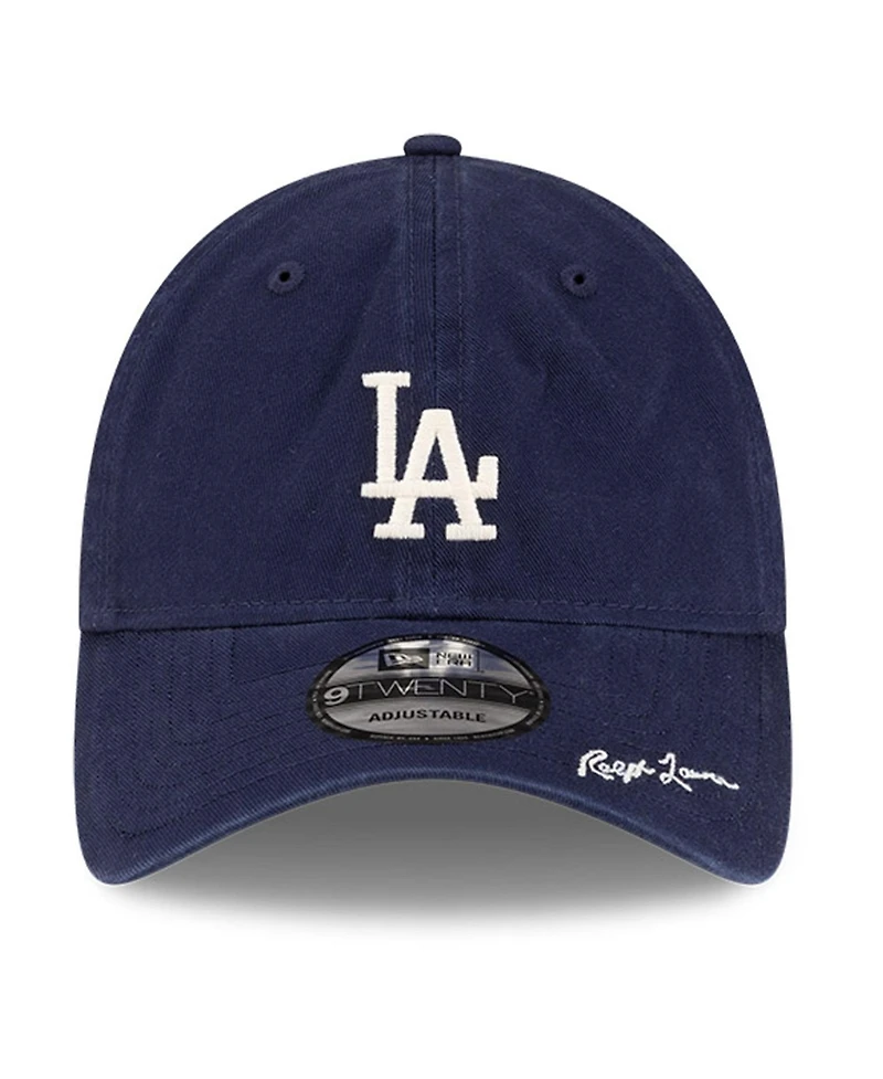 New Era x Ralph Lauren Men's Navy Los Angeles Dodgers 9TWENTY Adjustable Hat