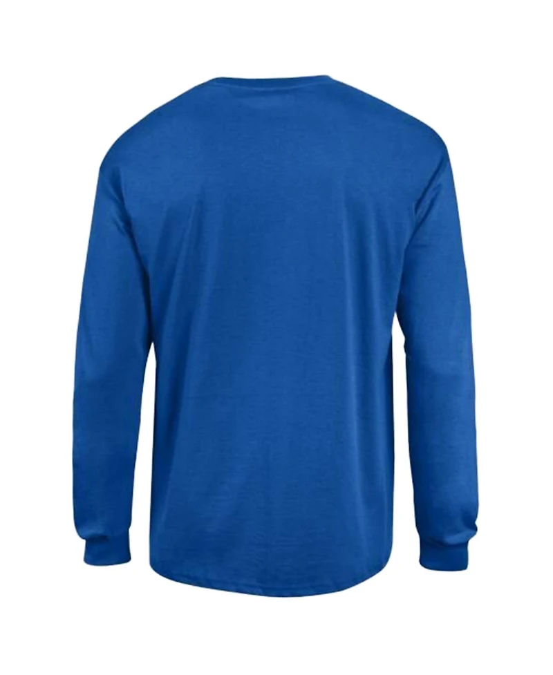 Champion Men's New York Giants Arch Over Logo Long-Sleeve T-Shirt