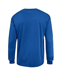 Champion Men's New York Giants Arch Over Logo Long-Sleeve T-Shirt