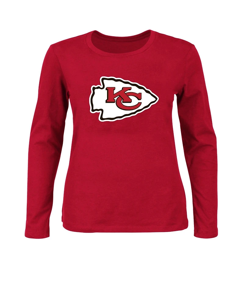 Fanatics Women's Kansas City Chiefs Long-Sleeve Scoop Neck T-Shirt