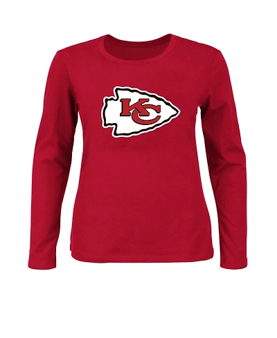 Fanatics Women's Kansas City Chiefs Long-Sleeve Scoop Neck T-Shirt
