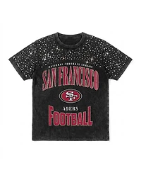 Gameday Couture Women's San Francisco 49ers the Zone Micro Rhinestone T-Shirt