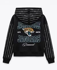 Gameday Couture Women's Jacksonville Jaguars Eyes on the Prize Cropped Full-Zip Cotton-Blend Hoodie