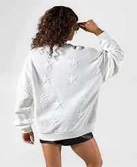 Gameday Couture Women's Dallas Cowboys Big Play Energy Oversized Crewneck Sweatshirt