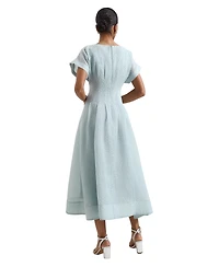 Phase Eight Women's Laya Boat Neck Midi Dress