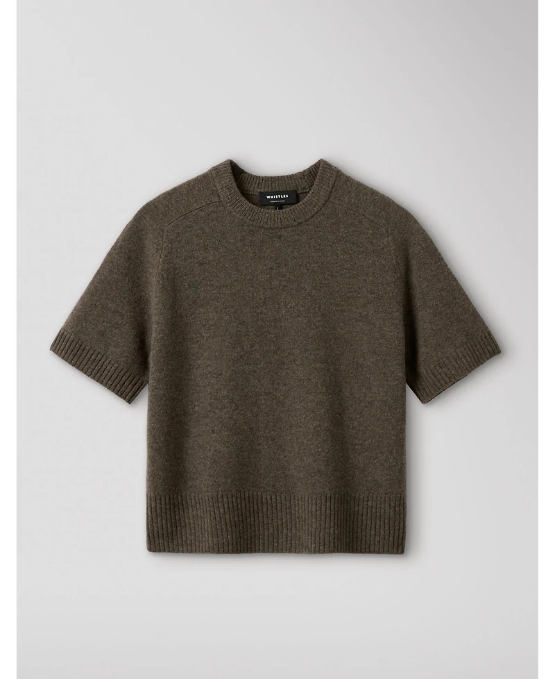 Whistles Women's Wool Knitted Tee