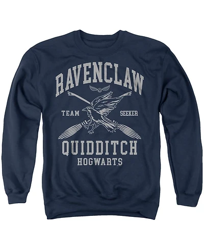 Harry Potter Men's Ravenclaw Quidditch Arch Crewneck Sweatshirt
