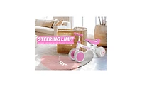 Allobebe Baby Balance Bike, Carbon-Steel, 3-Wheel Adjustable-Seat Ride-On, Ages 1-3