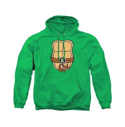Teenage Mutant Ninja Turtles Men's Raphael Chest Long-Sleeve Graphic Cotton-Blend Hoodie