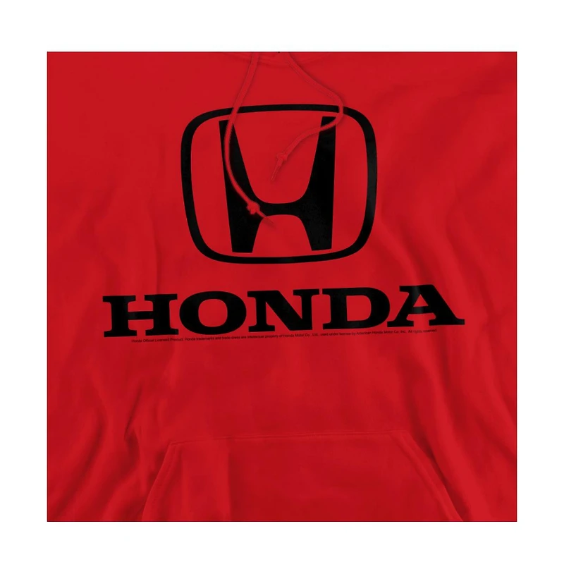 Honda Men's Standard Logo Pull-Over Hoodie