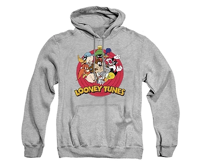 Looney Tunes Men's Smaller Group Pull-Over Hoodie