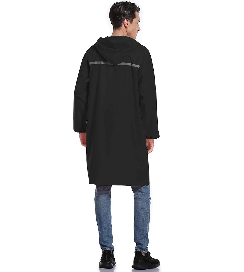 Piscifun Men's Waterproof Hooded Rain Jacket