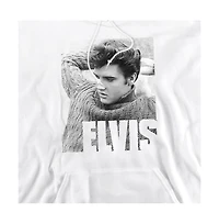 Elvis Men's Presley Relaxing Graphic Pull-Over Hoodie