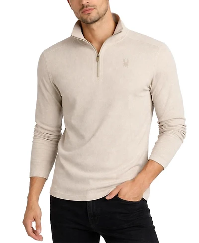 Spyder Men's Corduroy Quarter Zip Sweatshirt