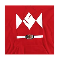 Power Rangers Men's Ranger Uniform Pull-Over Hoodie