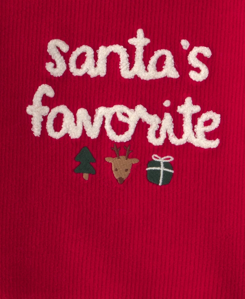Carter's Baby Boys' and Girls' Santa's Favorite Top Pants, 2-Piece Set