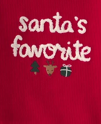 Carter's Baby Boys' and Girls' Santa's Favorite Top Pants, 2-Piece Set