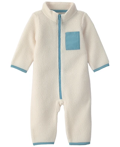 Carter's Baby Boys' Color-Block Fleece Jumpsuit