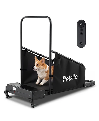 Gymax Dog Treadmill for Small and Medium Dogs with Remote Control and Lcd Display for Home