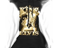 Elvis Men's Presley The King Pull-Over Hoodie