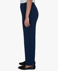 Alfred Dunner Petite Pull-On Wide-Leg Pants