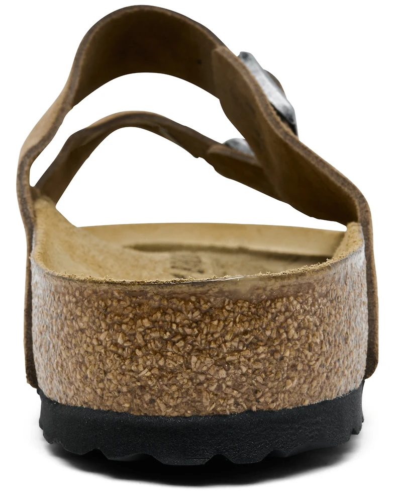Birkenstock Arizona Two-Strap Suede-Leather Sandals from Finish Line