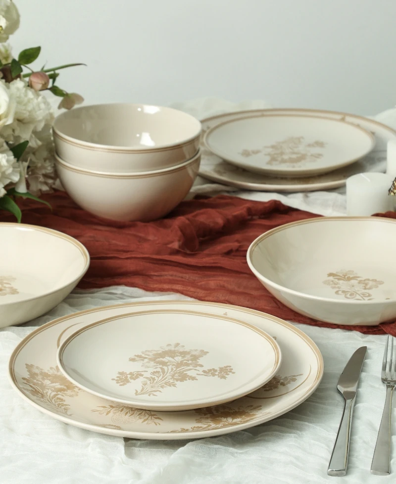 Stone Lain Opal 16-Piece Dinnerware Set, Service for 4