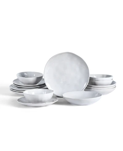 Stone Lain Harper 16-Piece Dinnerware Set, Service for 4