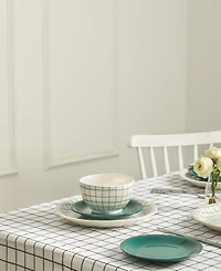 Stone Lain Ash 24-Piece Dinnerware Set, Service for 8