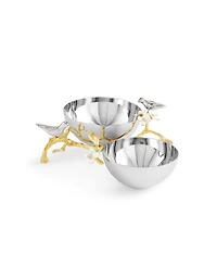 Michael Aram Lovebirds 8.25" Double Dish