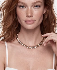 Ettika Gold-Plated Metal Moderna Necklace
