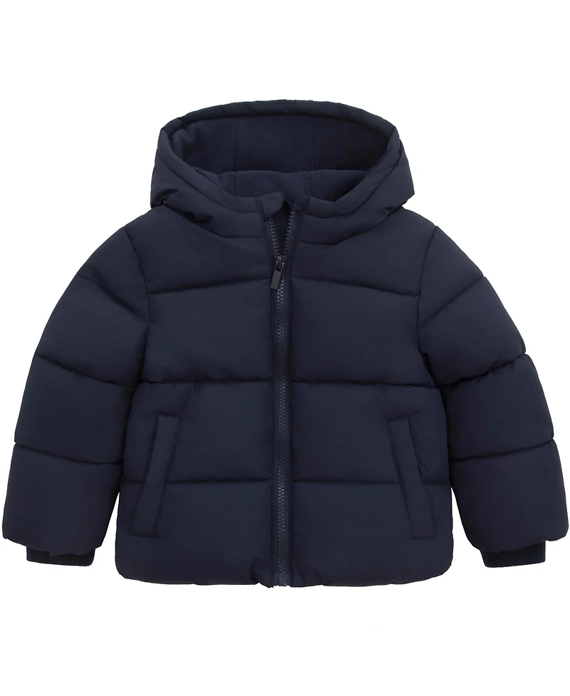 Rokka&Rolla Toddler Boys Fleece Lined Cloud Hooded Jacket