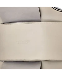 Pre-Owned Bottega Veneta Medium Arco Tote Maxi Intrecciato Leather