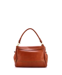 Pre-Owned Chloe Small Owen Flap Bag Leather