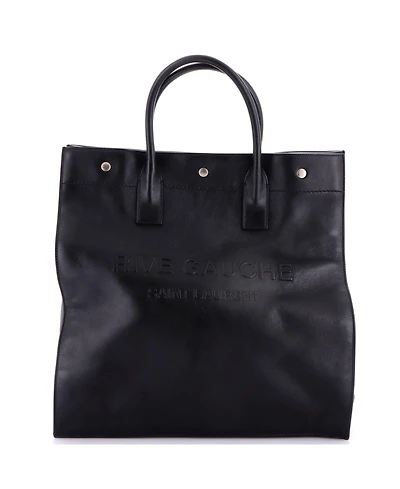 Pre-Owned Saint Laurent Tall Rive Gauche Shopper Tote Leather