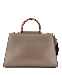 Pre-Owned Gucci Medium Nymphaea Top Handle Bag Leather