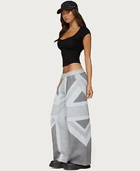 Edikted Women's London Rush Wide Leg Sweatpants
