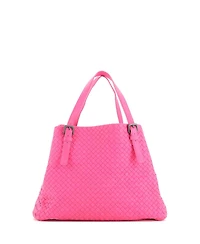 Pre-Owned Bottega Veneta Large A-Shape Tote Intrecciato Nappa
