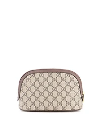 Pre-Owned Gucci Large Ophidia Cosmetic Case Gg Coated Canvas