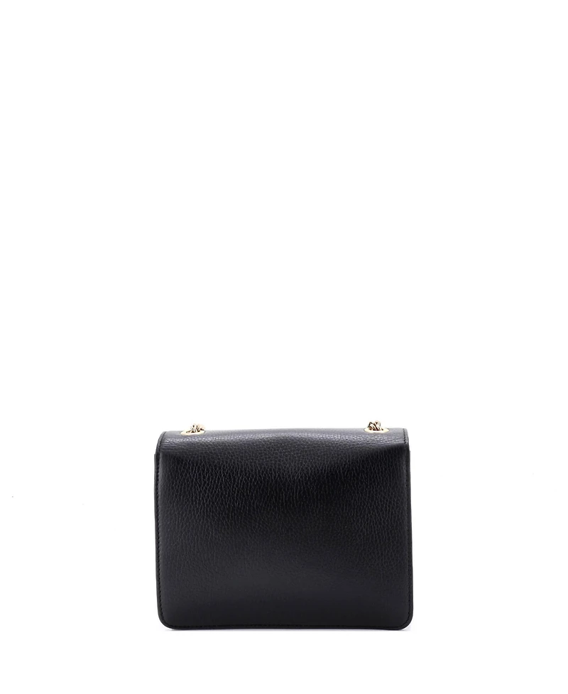 Pre-Owned Gucci Small Interlocking Shoulder Bag Leather